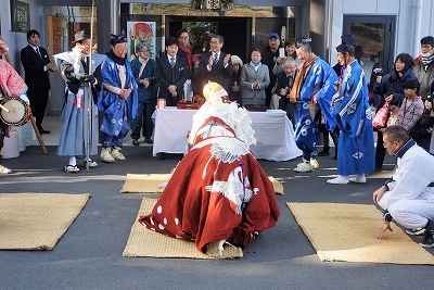 相差町神明神社祭礼獅子舞113