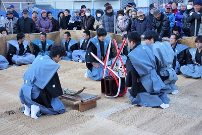 桃取町八幡神社祭礼(神祭･弓引神事)22